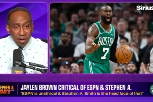 史密斯：杰伦·布朗批ESPN不道德，我成头号代表，触及底线